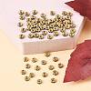 Brass Grade A Rhinestone Spacer Beads RSB034NF-05G-4