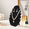 2Pcs Desktop Paper Necklace Display Stands NDIS-SC0001-03B-7
