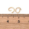 Brass Open Jump Rings KK-G604-08G-26-4