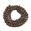Natural Smoky Quartz Beads Strands G-B167-A09-6mm-3