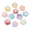 Two Tone Luminous Transparent Resin Beads RE-CBAC4C7-27-2