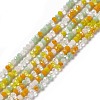 Electroplate Glass Beads Strands EGLA-S192-001A-B12-1