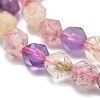 Natural Mixed Quartz Beads Strands G-K303-B08-6mm-3