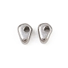 304 Stainless Steel Beads STAS-D394-01F-P-1