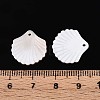 Natural Freshwater Shell Carved Pendants SSHEL-N040-02-4