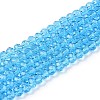 Glass Beads Strands EGLA-A044-T4mm-D08-1