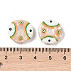 Natural Keshi Pearl Enamel Beads PEAR-G014-04D-3