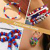 750Pcs 3 Colors Opaque Plastic Beads KY-PA0001-20-6