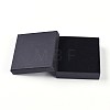 Kraft Cotton Filled Cardboard Paper Jewelry Set Boxes LS-CBOX-G015-05-2