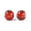 Handmade Gold Sand Lampwork Beads LAMP-N045-01B-07-1