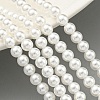Glass Pearl Beads Strands HY-G002-01B-01-2