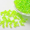 Bicone AB Color Plated Eco-Friendly Transparent Acrylic Beads LS-TACR-A003-6mm-35-1