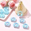 UV Plating Opaque Acrylic Pendants SACR-FZC0001-001B-6