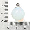 Opalite Perfume Bottle Pendants G-K338-22P-09-3