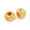 Brass Pave Clear Cubic Zirconia European Beads KK-A292-08MG-1