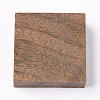 Square Wooden Pieces for Wood Jewelry Ring Making WOOD-WH0101-29E-1
