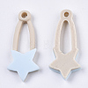 Opaque Resin Pendants CRES-N022-68-3