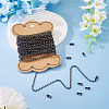 DIY Ball Chain Necklaces Making Kits DIY-TADJ0001-03-4