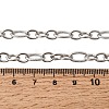 5.5MM 201 Stainless Steel Textured Figaro Chain Necklaces for Unisex NJEW-K302-27P-5