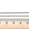 304 Stainless Steel Cable Chain Necklaces for Unisex NJEW-K249-24AB-5