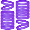 24Pcs Word Silicone Cord Bracelet Wristband BJEW-CN0001-21-1
