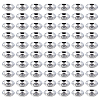 100Pcs Tibetan Style Alloy European Beads TIBEB-ME0001-13-1