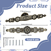 Flower Zinc Alloy Drawer Handle FIND-WH0366-397AB-03-2