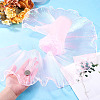 5 Yards Polyester Ruffled Ribbon OCOR-TA0004-06F-6