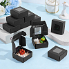 30Pcs Foldable Square Paper Storage Gift Boxes with Visible Window CON-PH0003-62C-4