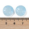 Transparent Glass Beads DGLA-E004-09B-3