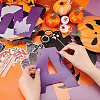 Halloween Decoration Paper Flag Banners DIY-WH0453-12B-3
