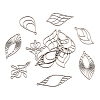  Jewelry 14Pcs 7 Style Stainless Steel Pendants STAS-PJ0001-46-10