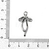 316 Surgical Stainless Steel Micro Pave Cubic Zirconia Pendants STAS-G349-02AS-02-3