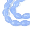 Imitation Jade Glass Beads Strands GLAA-N071-01A-B05-3