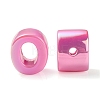 UV Plating Rainbow Iridescent Acrylic Beads OACR-C012-01A-1-2
