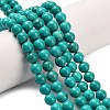 Natural Howlite Beads Strands G-Z149-A01-8mm-1