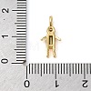 Brass Micro Pave Cubic Zirconia Pendants ZIRC-I356-17G-A12-3