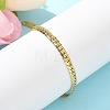 304 Stainless Steel Snake Chain Bracelets for Women BJEW-U019-04G-07-3