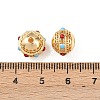 Brass Beads KK-H524-10G-3