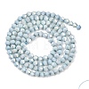 Electroplate Bicone Glass Beads Strands GL-T021-2.5x3mm-16-16-2