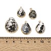 Brass & Natural Shell Pendants SH-CBA27C9-05-3