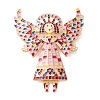 Alloy Angel Brooch JEWB-B022-02G-02-1