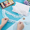 10M Polka Dot Polyester Gauze Wrinkle Ribbon OCOR-PH0007-99A-3