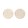 Brass Link Connectors KK-K253-09F-01G-1
