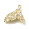 Brass & Plastic Pearl Pendants PL-CBAE379-07LG-A-1