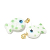 Handmade Lampwork Pendants LAMP-G168-04E-2