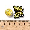 25Pcs Butterfly & Round Silicone Focal Beads SIL-L005-02E-4