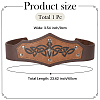 PU Leather with Iron Headring AJEW-WH20018-77A-2