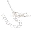 Brass Cable Chain Necklaces X-NJEW-JN04511-05-3