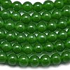 Natural Malaysia Jade Beads Strands G-L645-C01-6mm-05-4